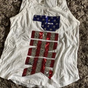 PINK 4th of July top